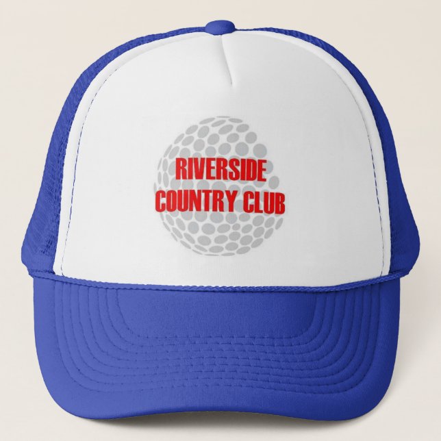 Gorra De Camionero Club de campo de la orilla (Anverso)