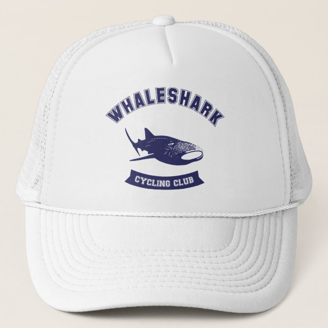 Gorra De Camionero Club de Ciclismo Whaleshark (Anverso)