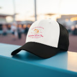 Gorra De Camionero Club de cócteles de verano | Bachelorette<br><div class="desc">¡Dale este adorable gorra a tus damas de honor para tu fin de semana de soltera o boda! ¡Nuestros gorras son la manera perfecta para que su equipo reciba toda la atención donde usted y sus gals vayan! Los amarillos, verdes y naranjas brillantes son el nombre de este juego veraniego...</div>