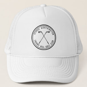 Gorra De Camionero Club de golf personalizado clásico personalizado n