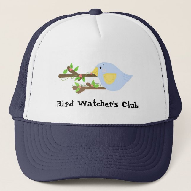Gorra De Camionero Club de Observadores de Aves (Anverso)