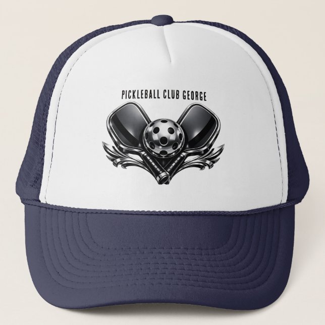 Gorra De Camionero Club de Pickleball George (Anverso)