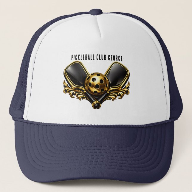 Gorra De Camionero Club de Pickleball George (Anverso)