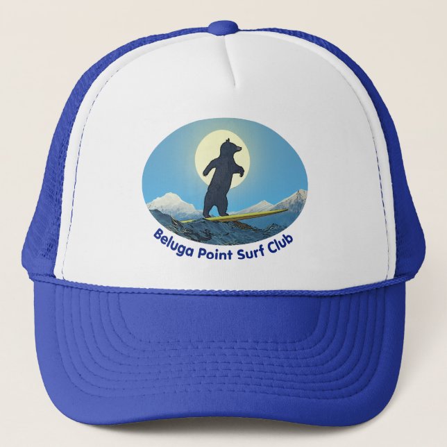 Gorra De Camionero Club de Surf Beluga Point (Anverso)