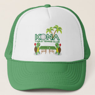 Gorra De Camionero Club de tenis de mesa de Kona