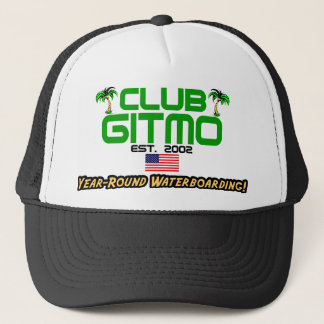 Gorra De Camionero Club Gitmo: ¡Waterboarding a lo largo de todo el