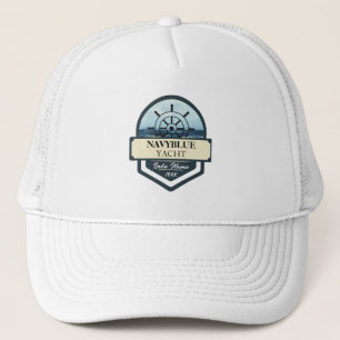 Gorra De Camionero Club náutico de la Marina Azul