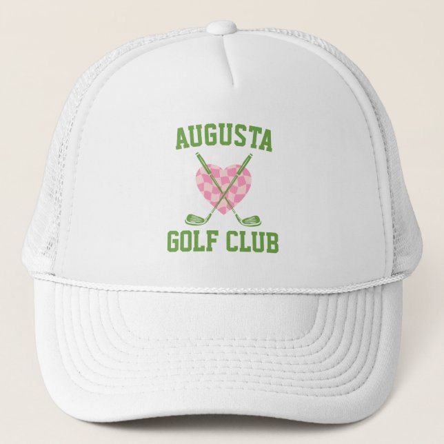 Gorra De Camionero Club Social de Golf Trendy (Anverso)