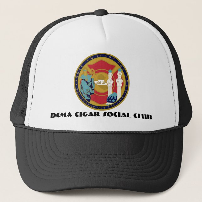 GORRA DE CAMIONERO CLUB SOCIAL DEL CIGARRO DE DCMA (Anverso)