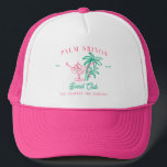 Gorra De Camionero Club Social Palm Springs | Bachelorette<br><div class="desc">¡Dale este adorable gorra a tus damas de honor para tu fin de semana de soltera o boda! ¡Nuestros gorras son la manera perfecta para que su equipo reciba toda la atención donde usted y sus gals vayan! Agregue la redacción de su personalizado a este diseño utilizando los cuadros "Editar...</div>