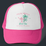 Gorra De Camionero Club Social Palm Springs | Bachelorette<br><div class="desc">¡Dale este adorable gorra a tus damas de honor para tu fin de semana de soltera o boda! ¡Nuestros gorras son la manera perfecta para que su equipo reciba toda la atención donde usted y sus gals vayan! Agregue la redacción de su personalizado a este diseño utilizando los cuadros "Editar...</div>