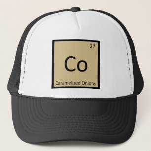 Gorra De Camionero Co - Cebolla Caramelizada Química Tabla Periódica