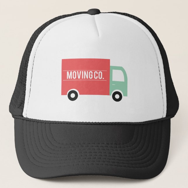 Gorra De Camionero Co. de mudanza (Anverso)