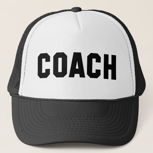 Gorra De Camionero Coach (Anverso)