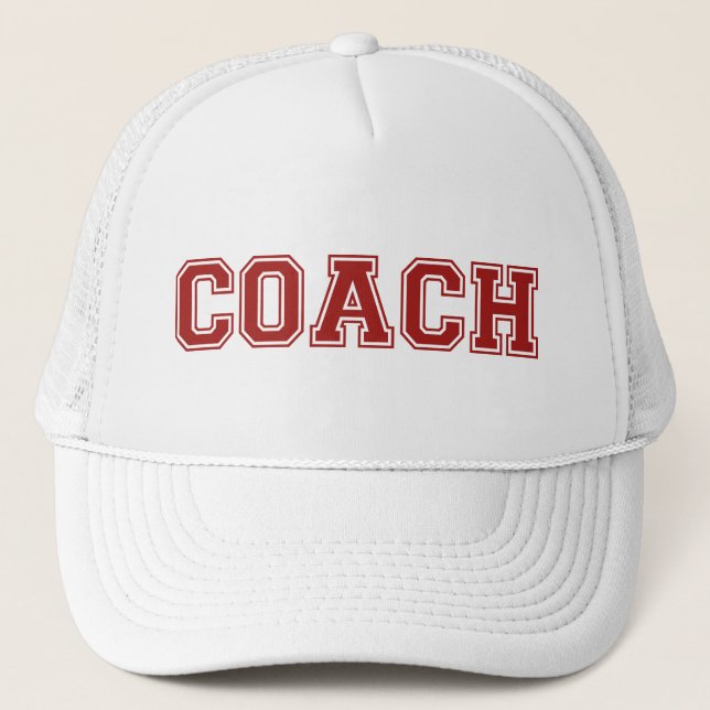 Gorra De Camionero Coach (Anverso)