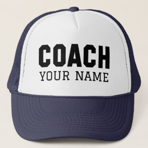 Gorra De Camionero Coach Your Name