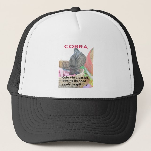 Gorra De Camionero Cobra en la edición impresa de Basket Art (Anverso)