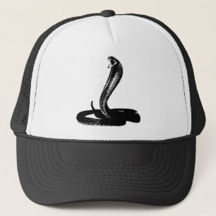 Gorra De Camionero Cobra - negro