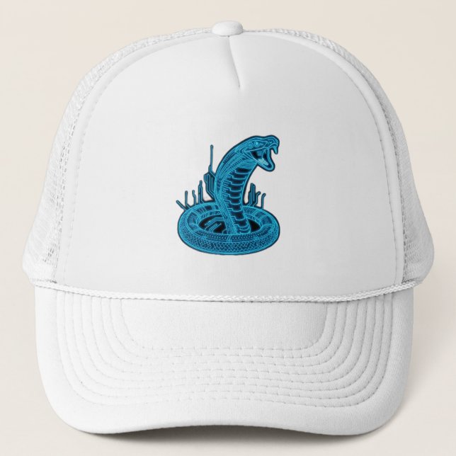 Gorra De Camionero „Cobra – Symbol der Macht und Wachsamkeit“ (Anverso)