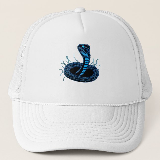 Gorra De Camionero „Cobra – Symbol der Macht und Wachsamkeit“ (Anverso)