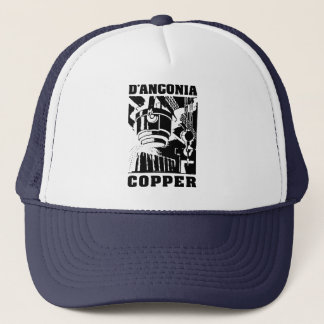 Gorra De Camionero cobre del d'Anconia/logotipo negro