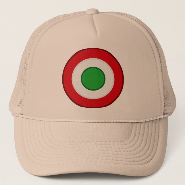 Gorra De Camionero Coccarda Coppa Italia, Italia (Anverso)