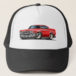 Gorra De Camionero Coche 1965-66 del rojo del impala