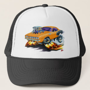 Gorra De Camionero Coche 1971 del naranja de Hemi Cuda