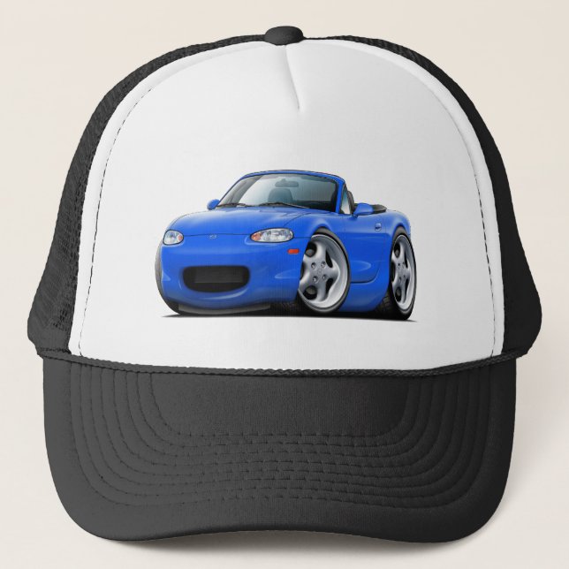 Gorra De Camionero Coche 1999-05 del azul de Miata (Anverso)