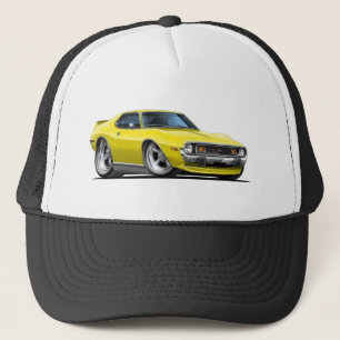 Gorra De Camionero Coche amarillo 1971-72 de la jabalina