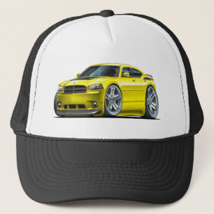 Gorra De Camionero Coche amarillo de Daytona del cargador de Dodge
