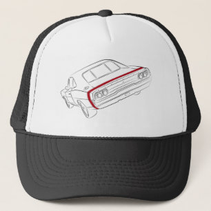 Gorra De Camionero Coche americano del músculo
