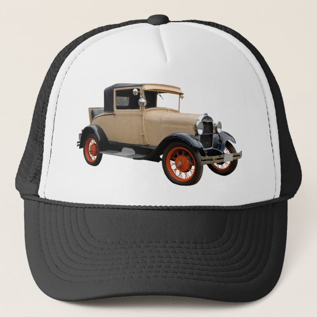Gorra De Camionero Coche Antiguo (Anverso)