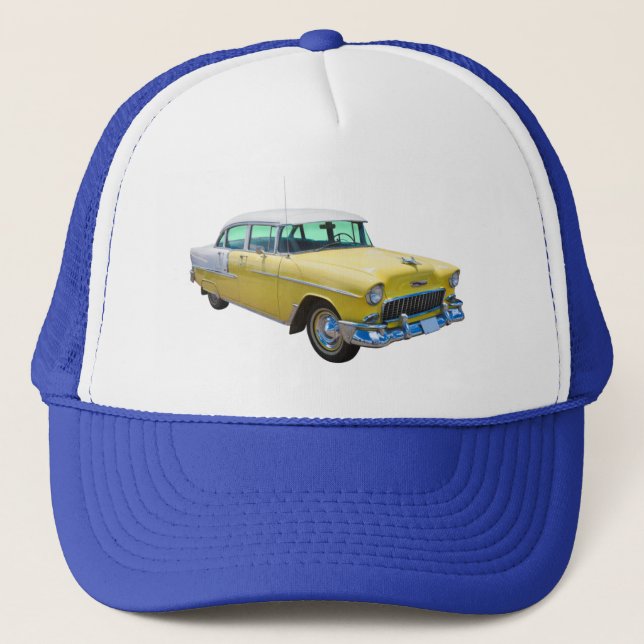 Gorra De Camionero Coche antiguo 1955 del Bel Air de Chevrolet (Anverso)