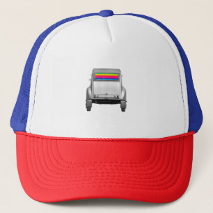 Gorra De Camionero Coche + arcoiris