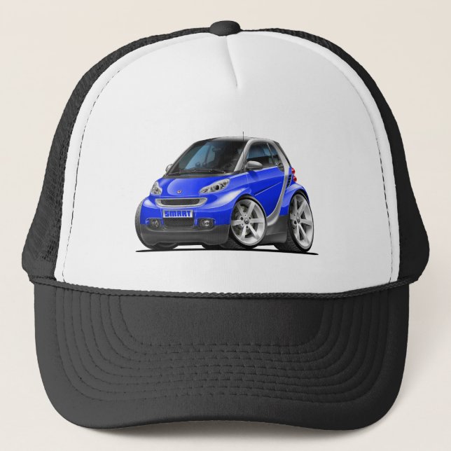 Gorra De Camionero Coche azul elegante (Anverso)