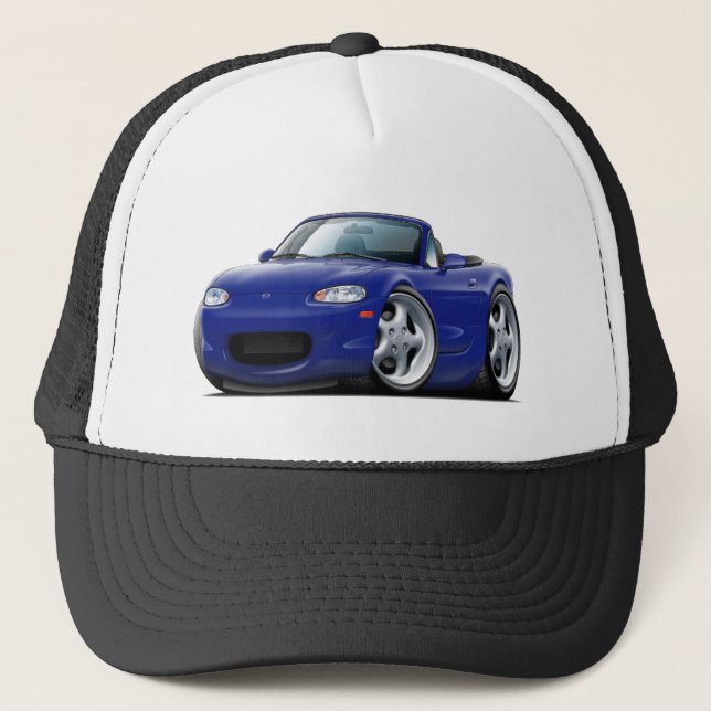 Gorra De Camionero Coche azul marino 1999-05 de Miata (Anverso)