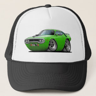 Gorra De Camionero Coche Cal-Negro 1971-72 del Roadrunner