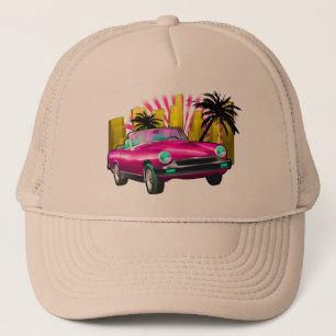 Gorra De Camionero Coche de deportes clásico