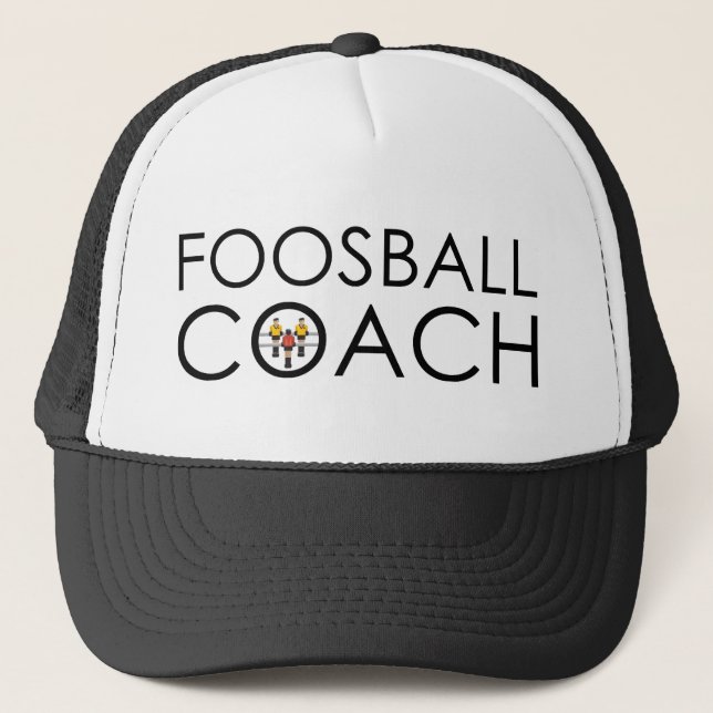 Gorra De Camionero Coche de Foosball (Anverso)