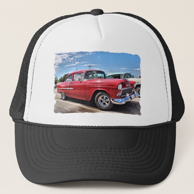 Gorra De Camionero coche de la obra clásica de los años 50 (Anverso)
