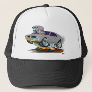 Gorra De Camionero Coche de la plata de la jabalina de AMC