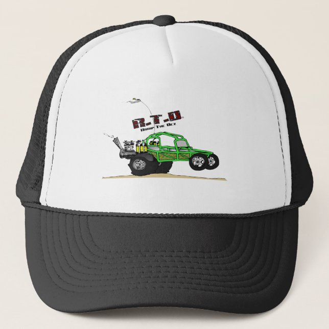 Gorra De Camionero Coche de playa (Anverso)