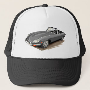 Gorra De Camionero Coche del gris de Jaguar XKE