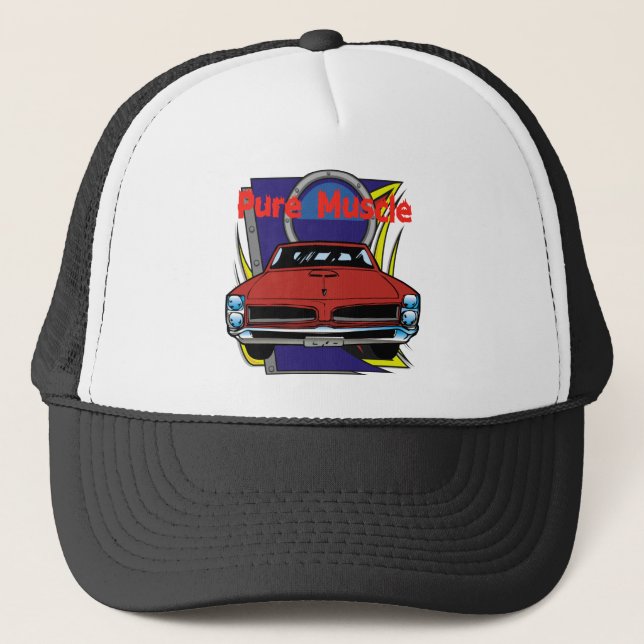 Gorra De Camionero Coche del músculo de 1966 GTO (Anverso)