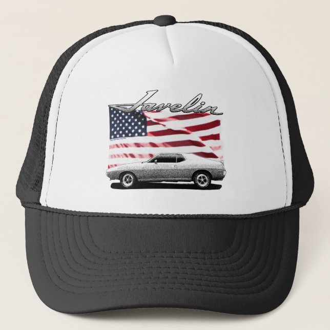 Gorra De Camionero Coche del músculo de la jabalina AMX (Anverso)