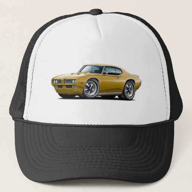 Gorra De Camionero Coche del oro del juez de 1969 GTO (Anverso)