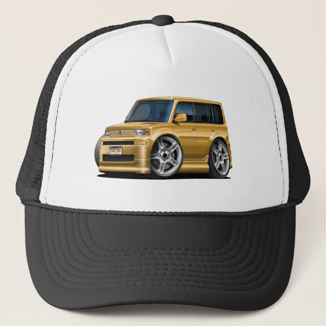 Gorra De Camionero Coche del oro del Scion XB (Anverso)