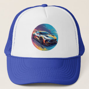 Gorra De Camionero Coche deportivo vibrante