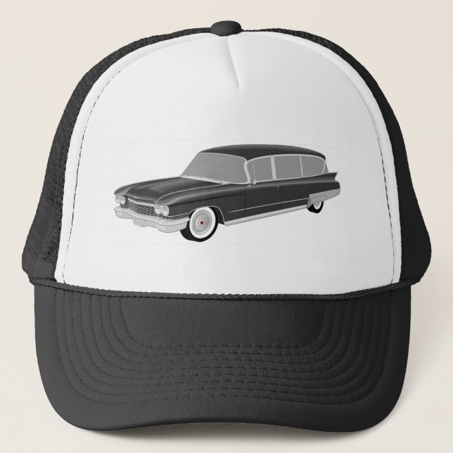 Gorra De Camionero Coche fúnebre 1960 de Cadillac (Anverso)